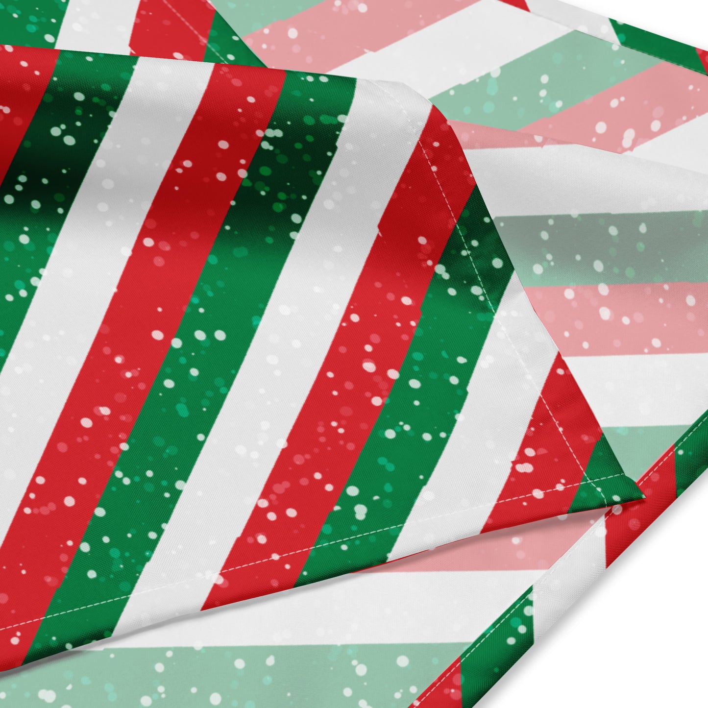 Holiday Stripes - Scarf / Bandana