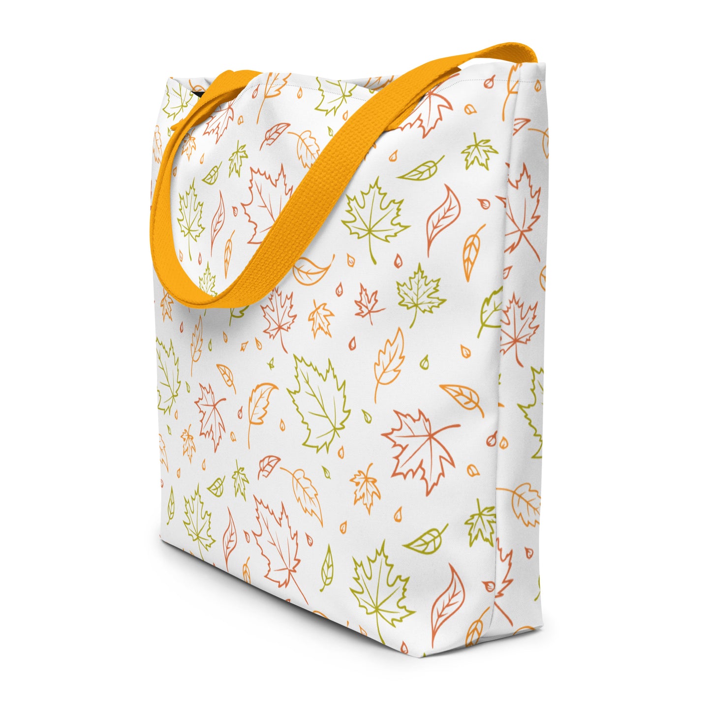 Fall Leaves - Large Tote Bag