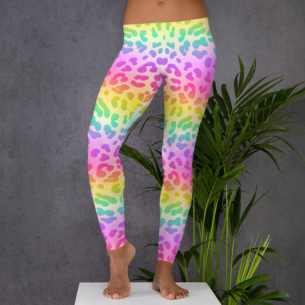 Rainbow Leopard - Leggings