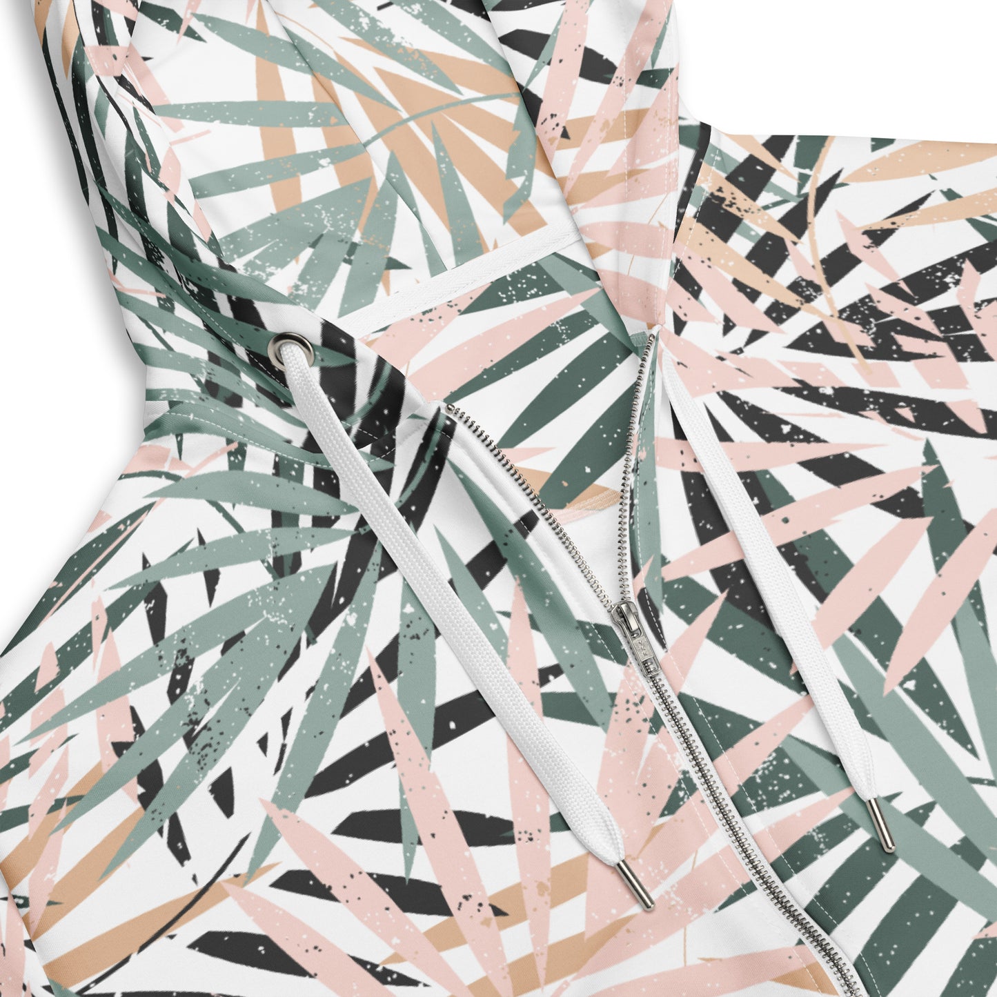 Tropical Palms - Premium Zip Hoodie