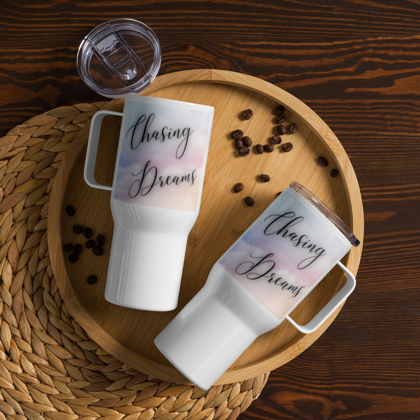 Chasing Dreams - Travel Mug w/ Handle