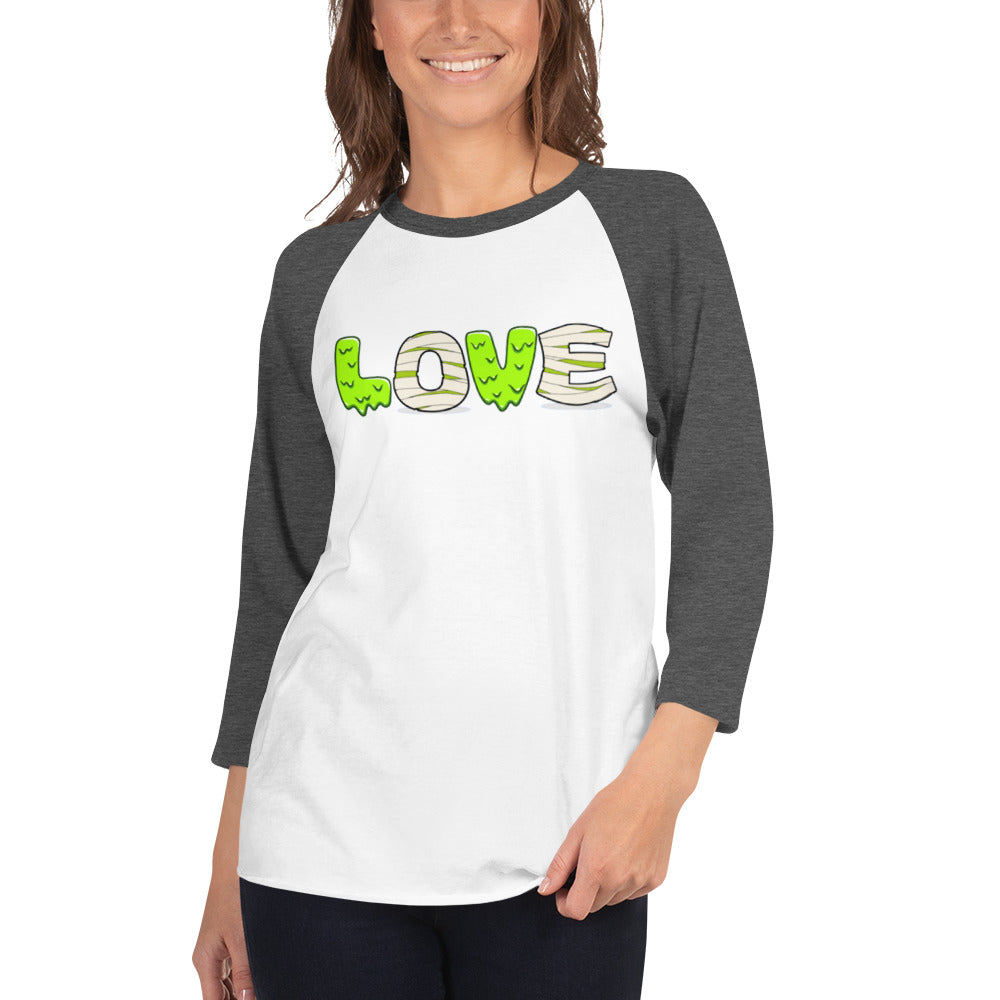 Love - 3/4 Sleeve Raglan Shirt