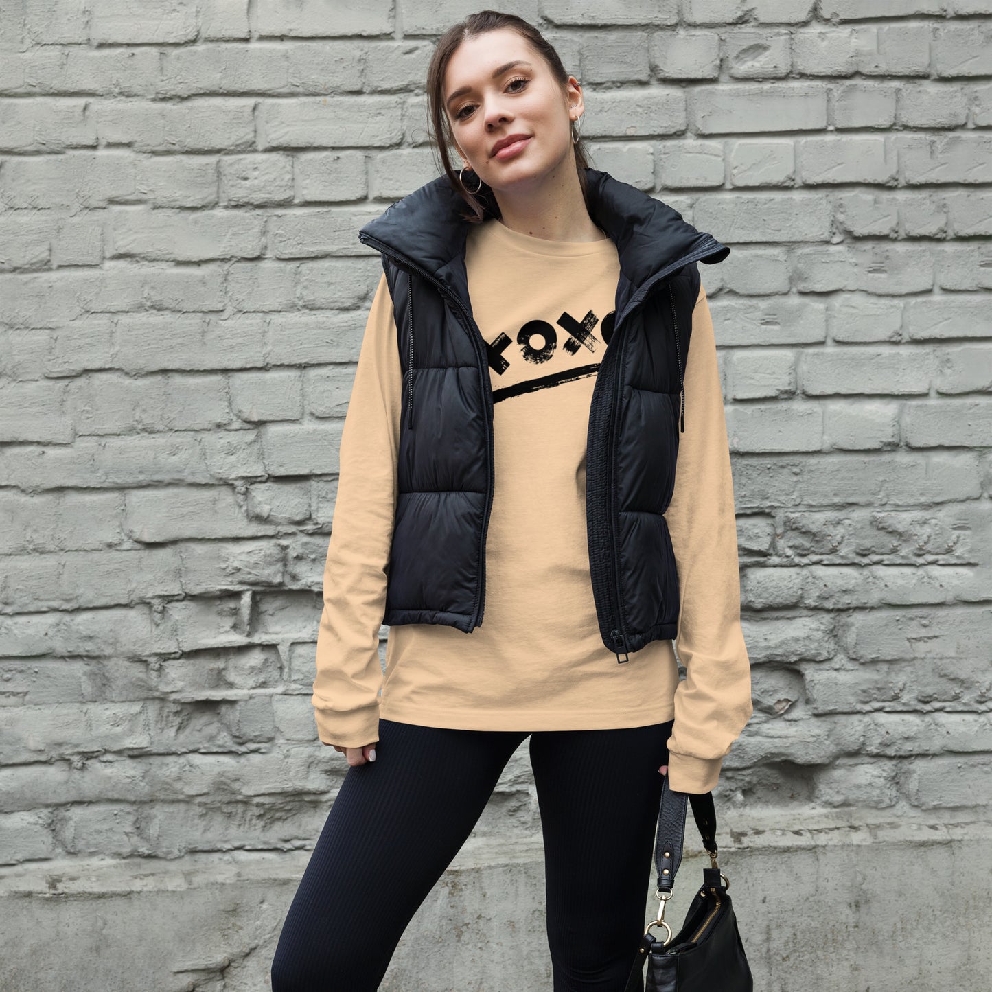Black XOXO - Long-Sleeve T-Shirt