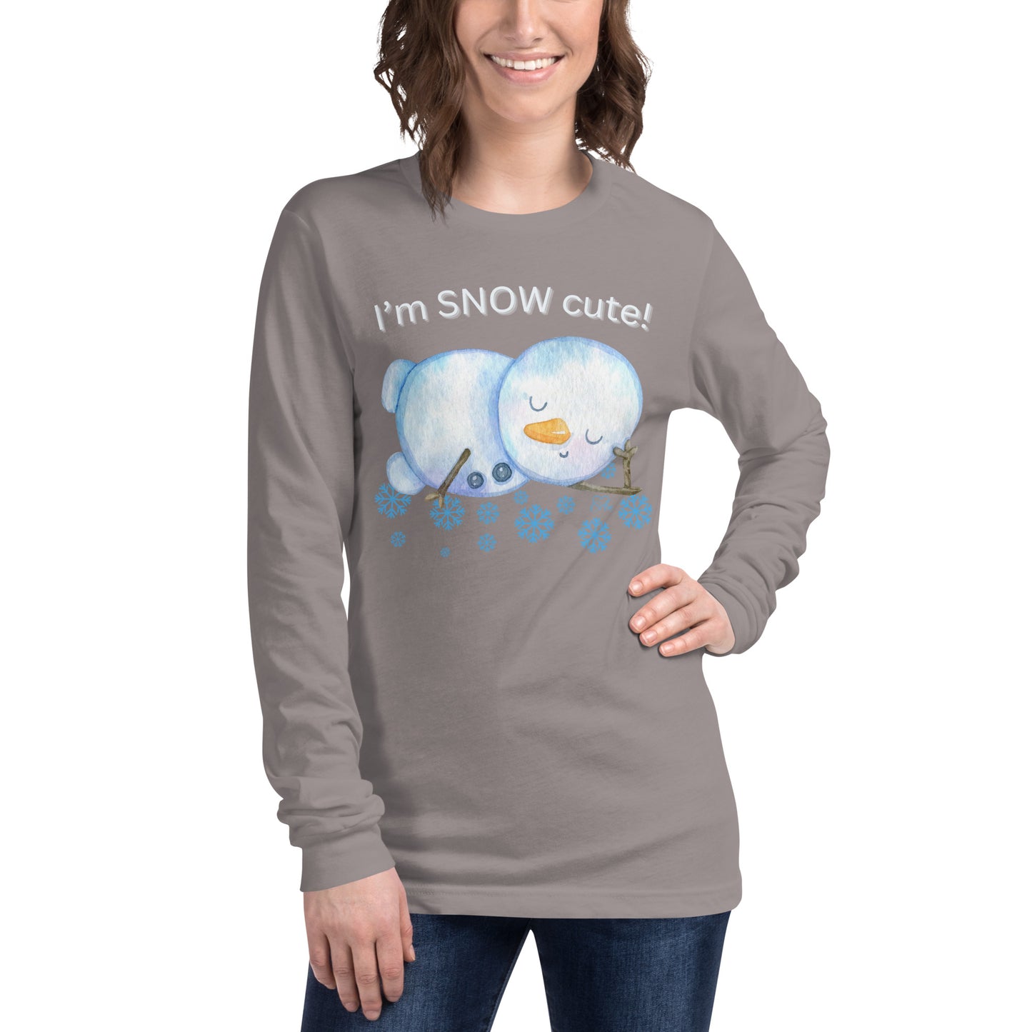 Snow Cute - Long-Sleeve T-Shirt