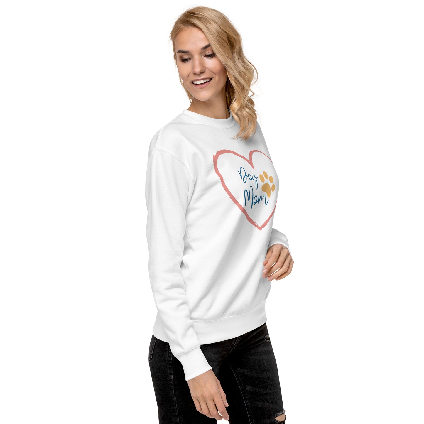 Dog Mom - Premium Sweatshirt