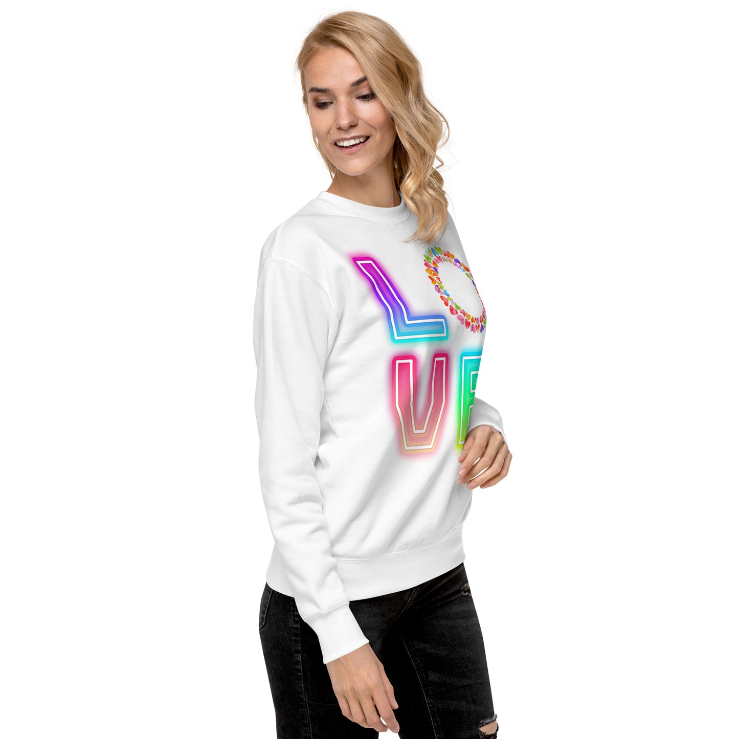 Rainbow Love - Premium Sweatshirt