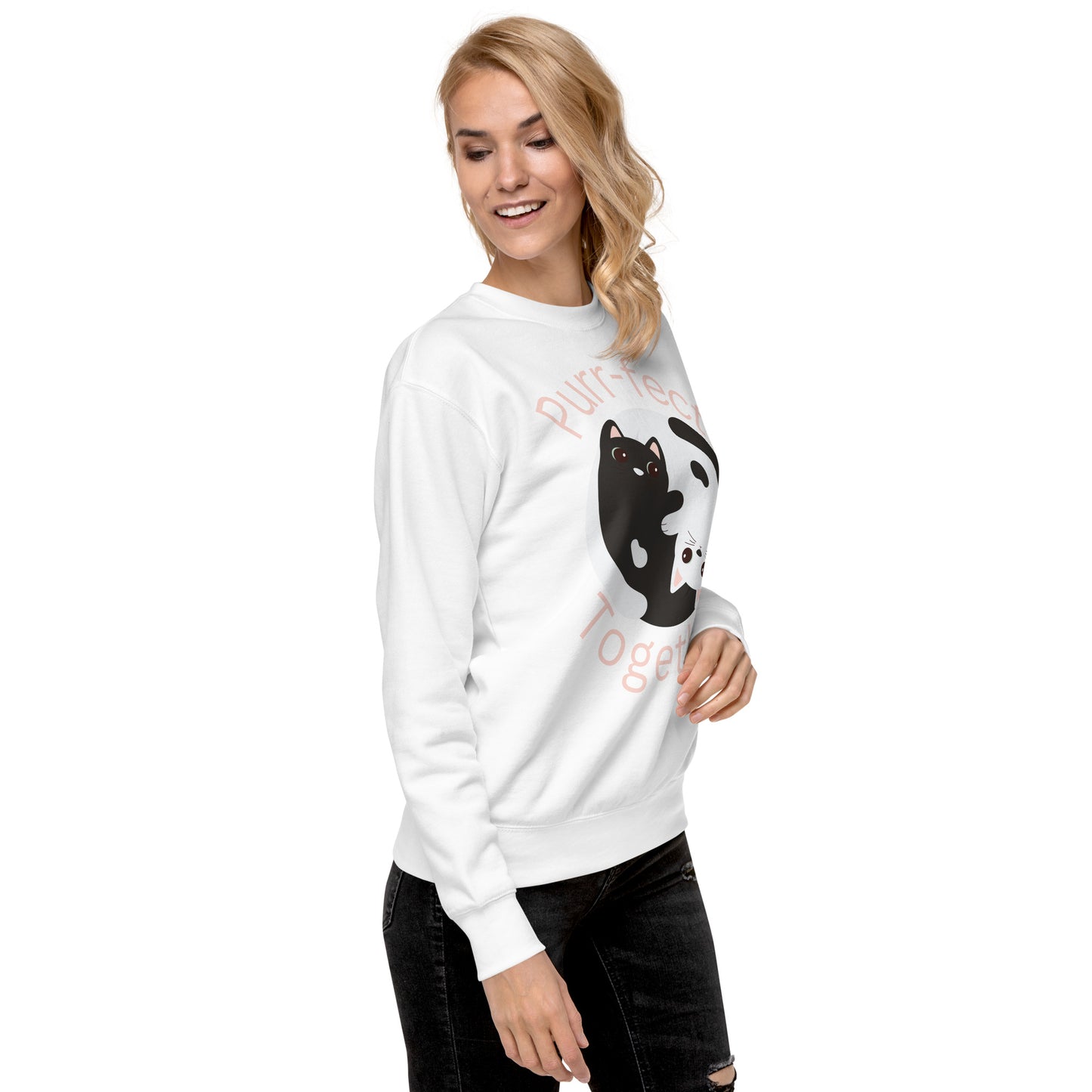 Purr-fect Together - Premium Sweatshirt
