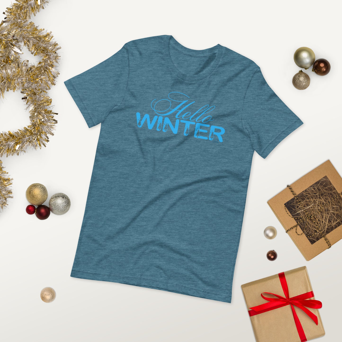 Hello Winter - Lightweight T-Shirt