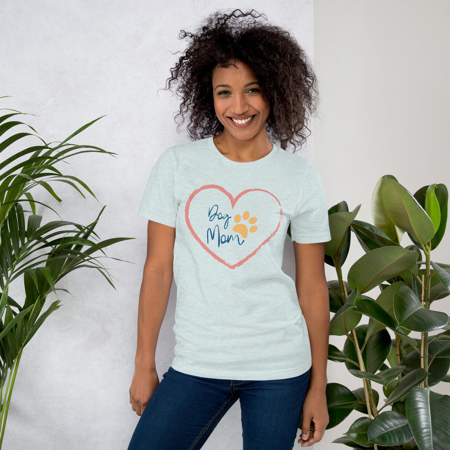 Dog Mom - Lightweight T-Shirt