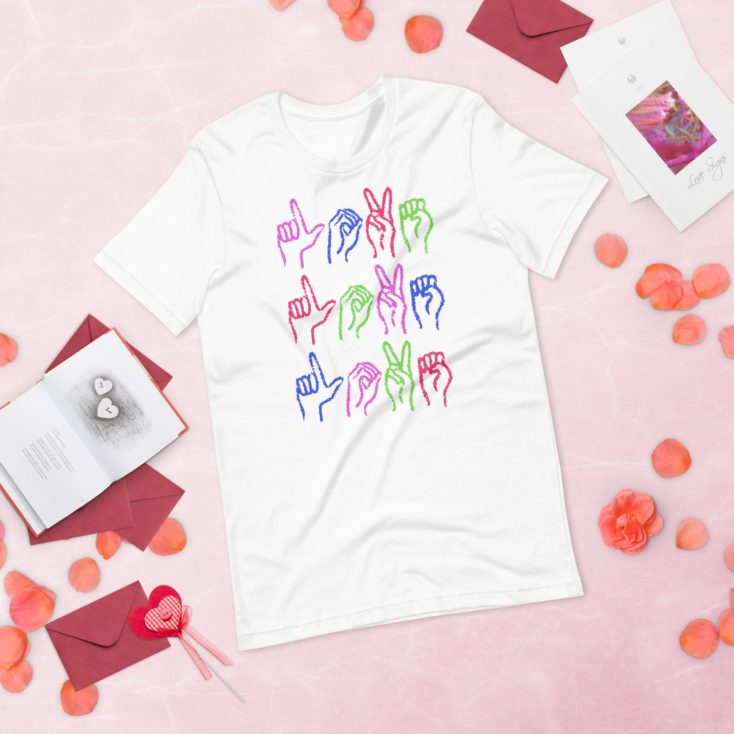 Love (Sign Language) - Lightweight T-Shirt