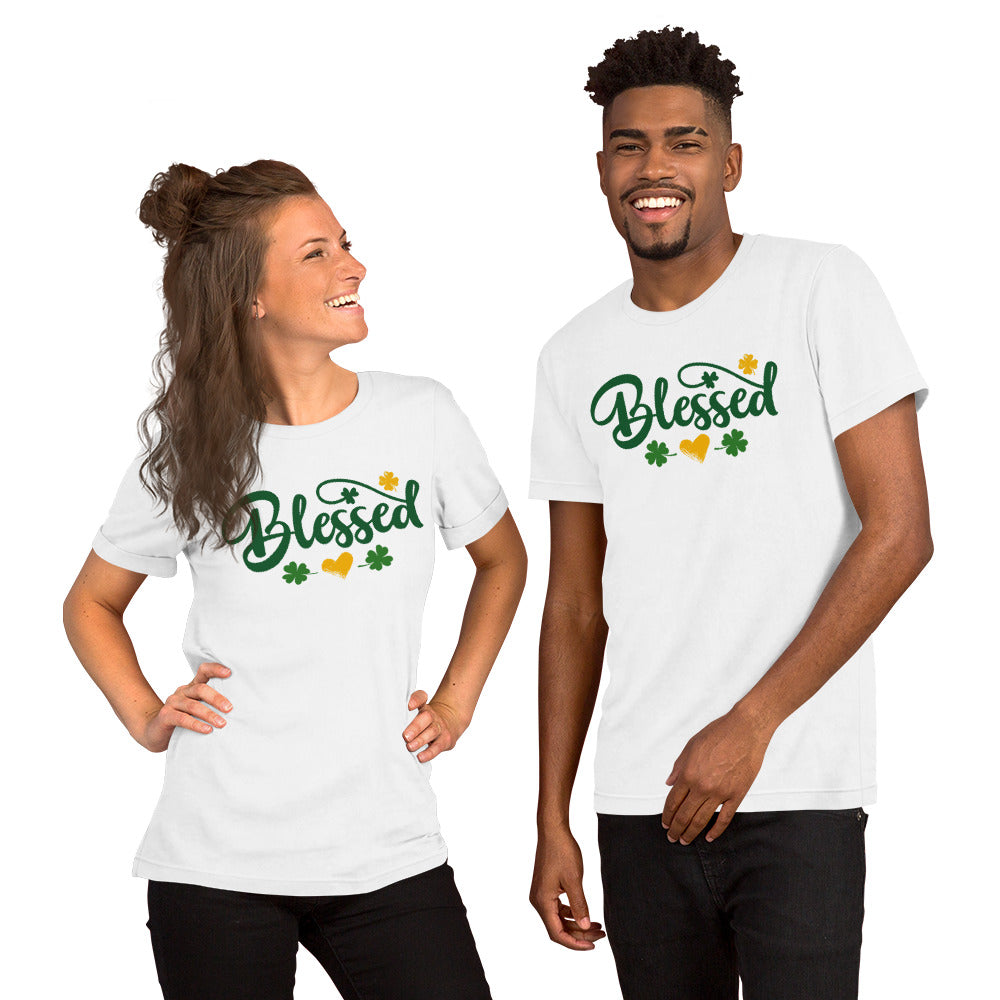 Blessed Clovers (Light) - Lightweight T-Shirt
