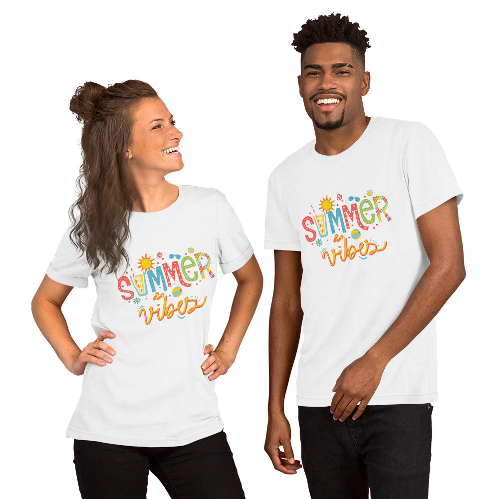 Summer Beach Vibes - Lightweight T-Shirt