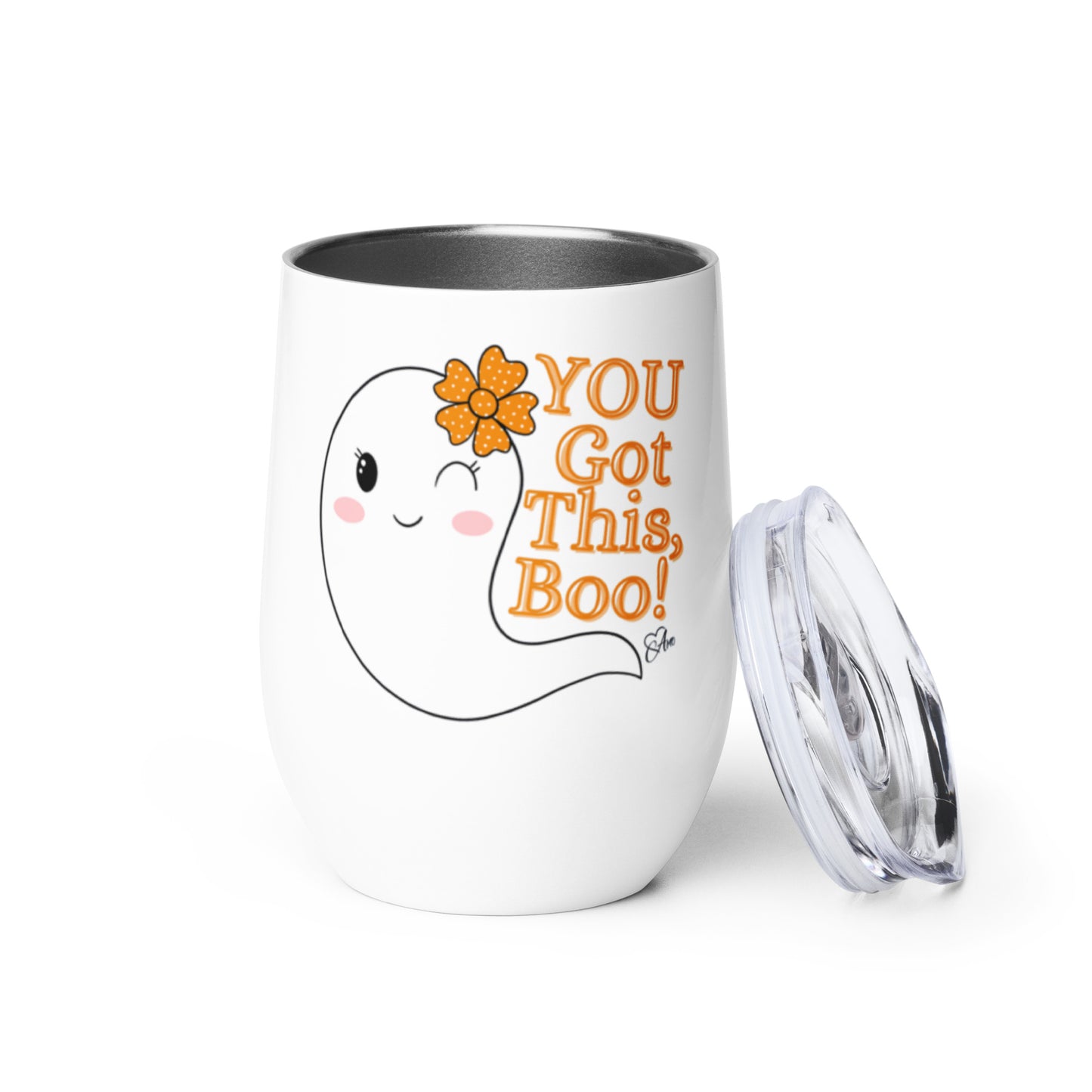 Boo - Wine Tumbler