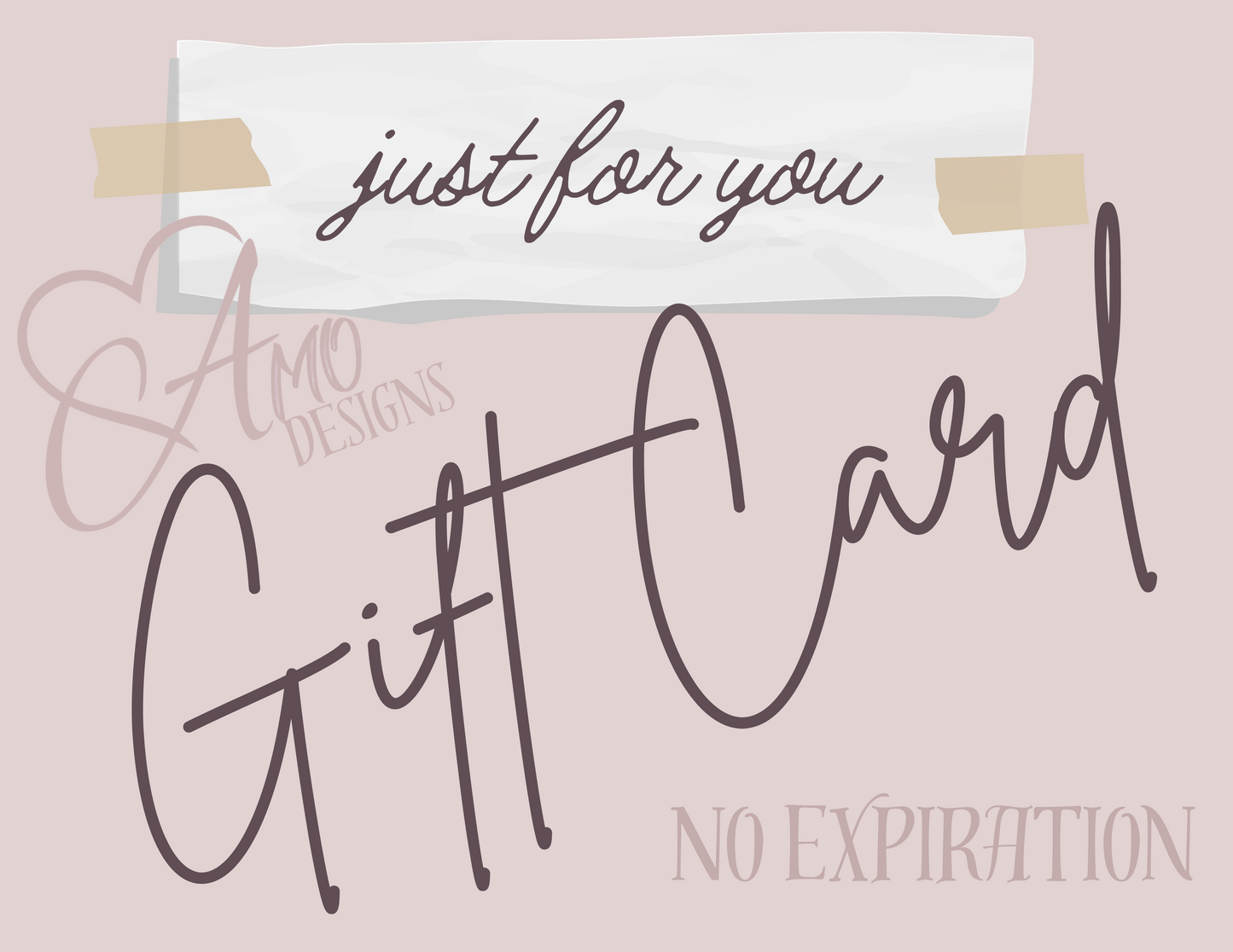 AMO Designs GIFT CARD