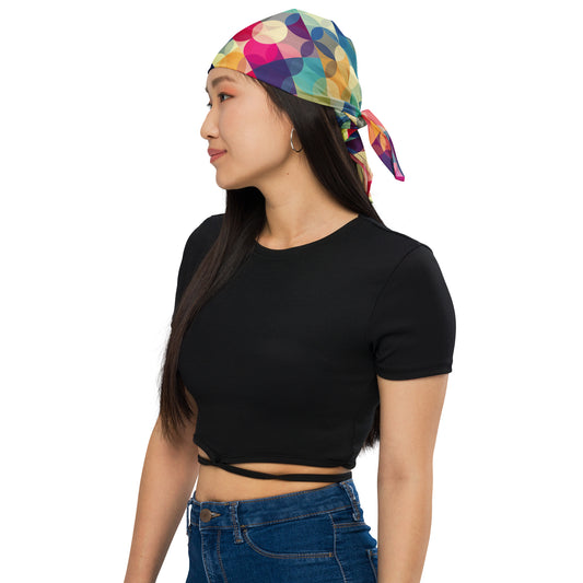 Colorful Geometric - Scarf / Bandana
