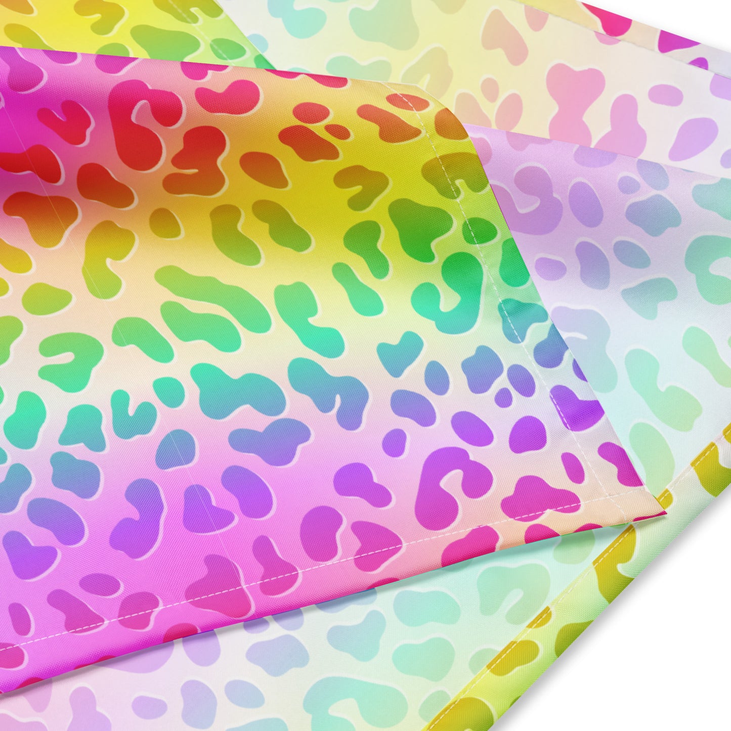Rainbow Leopard - Scarf / Bandana
