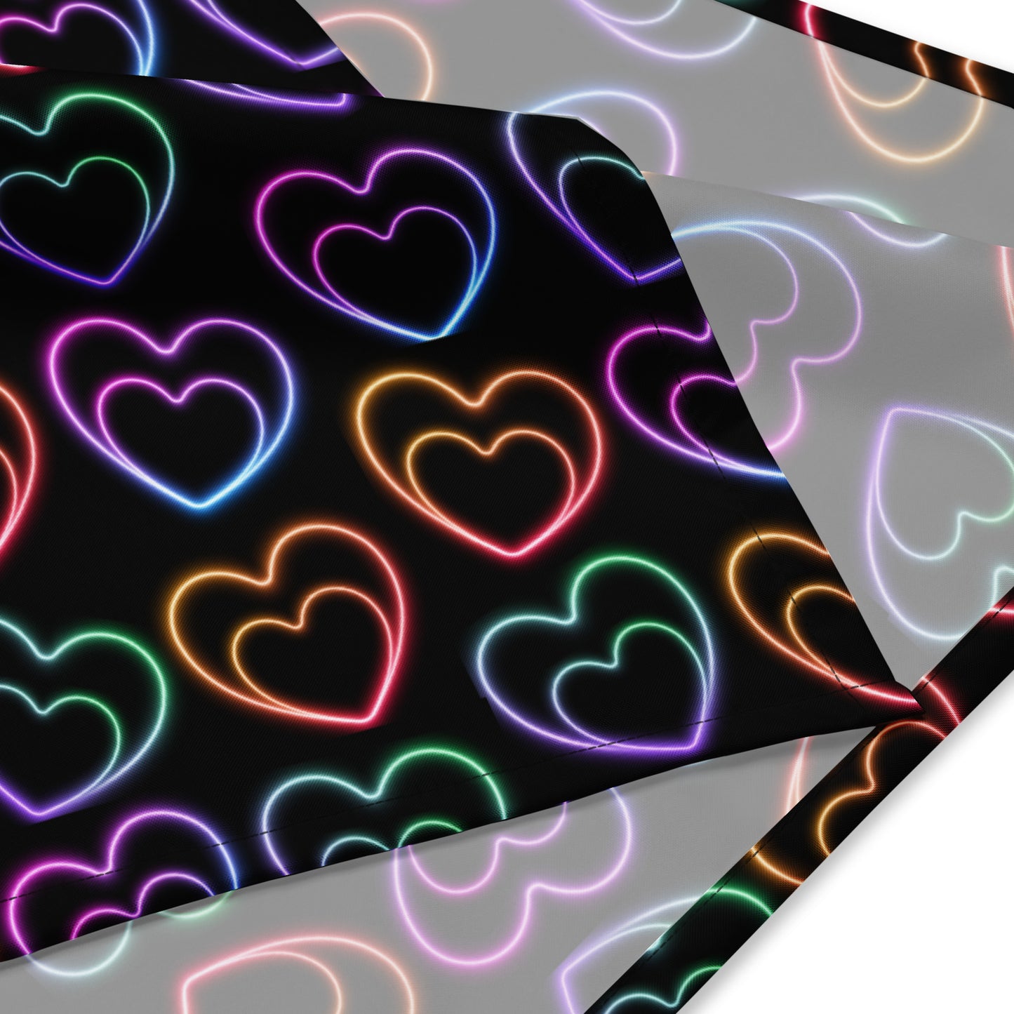 Neon Hearts - Scarf / Bandana