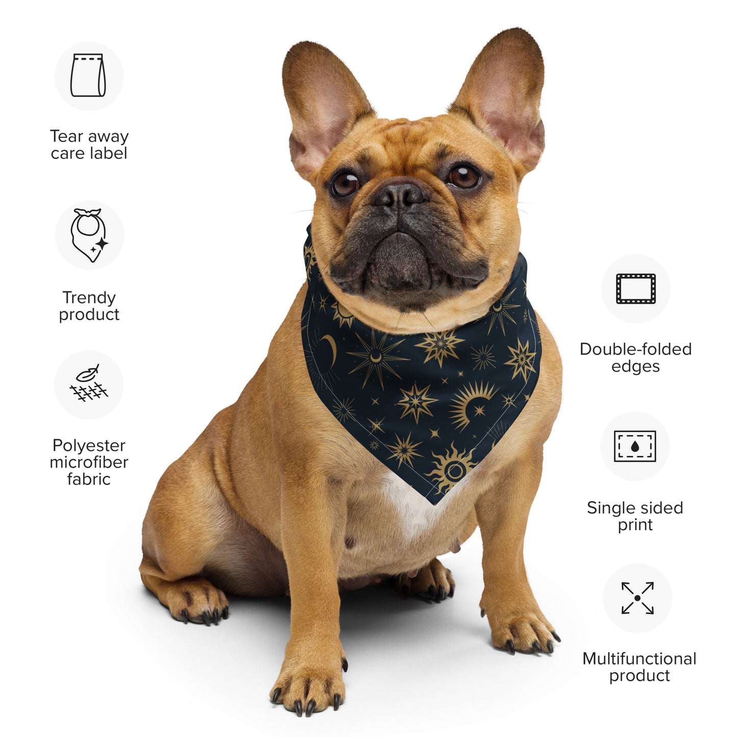 Cosmic (Dark Blue) - Scarf / Bandana
