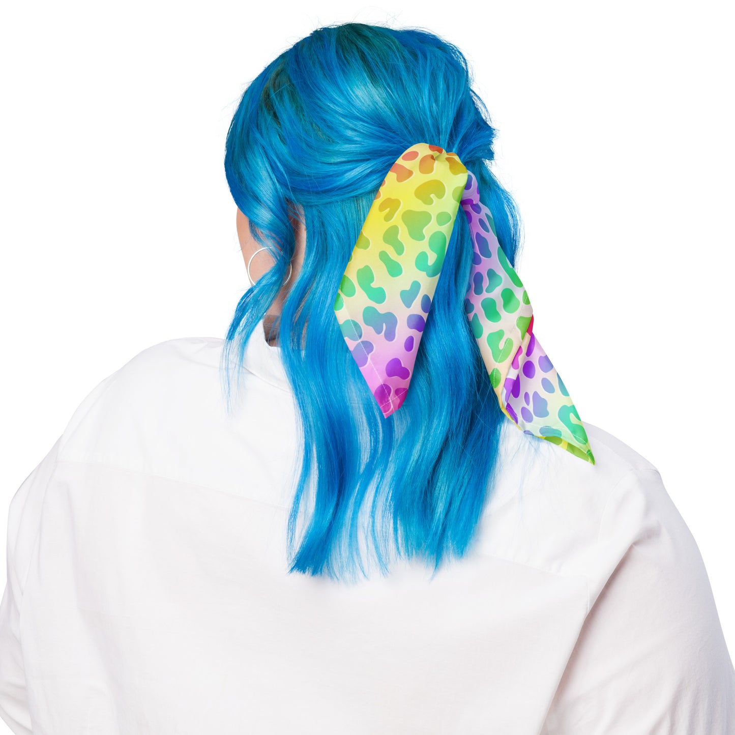 Rainbow Leopard - Scarf / Bandana