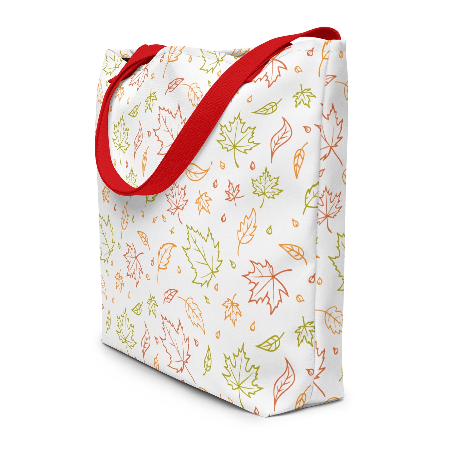 Fall Leaves - Large Tote Bag