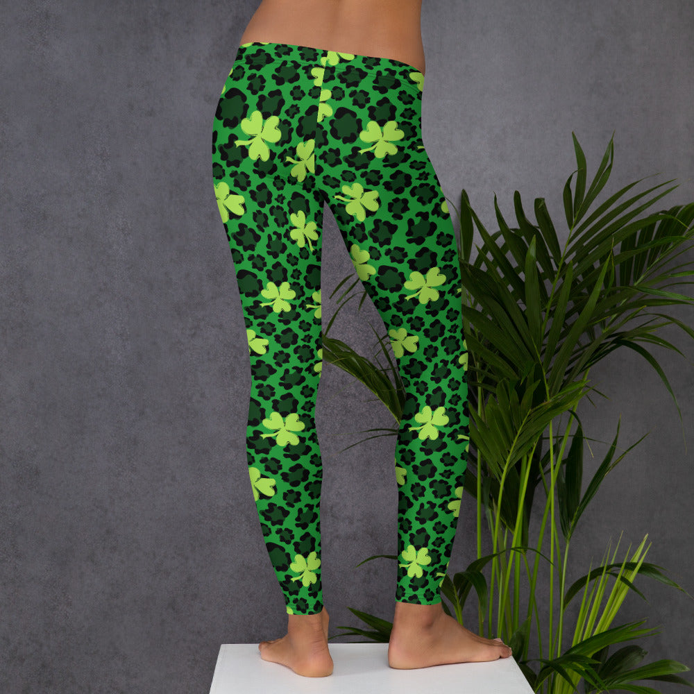 Leopard Clover - Leggings