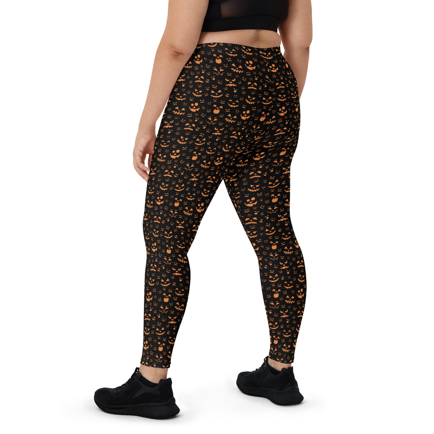 (Halloween) Jack-o-lantern Smiles - Leggings