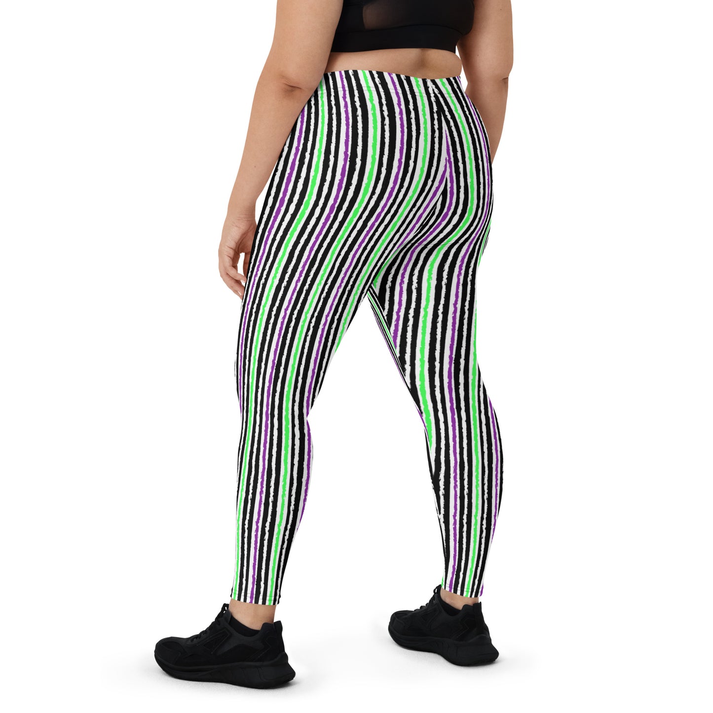 (Halloween) Stripe - Leggings