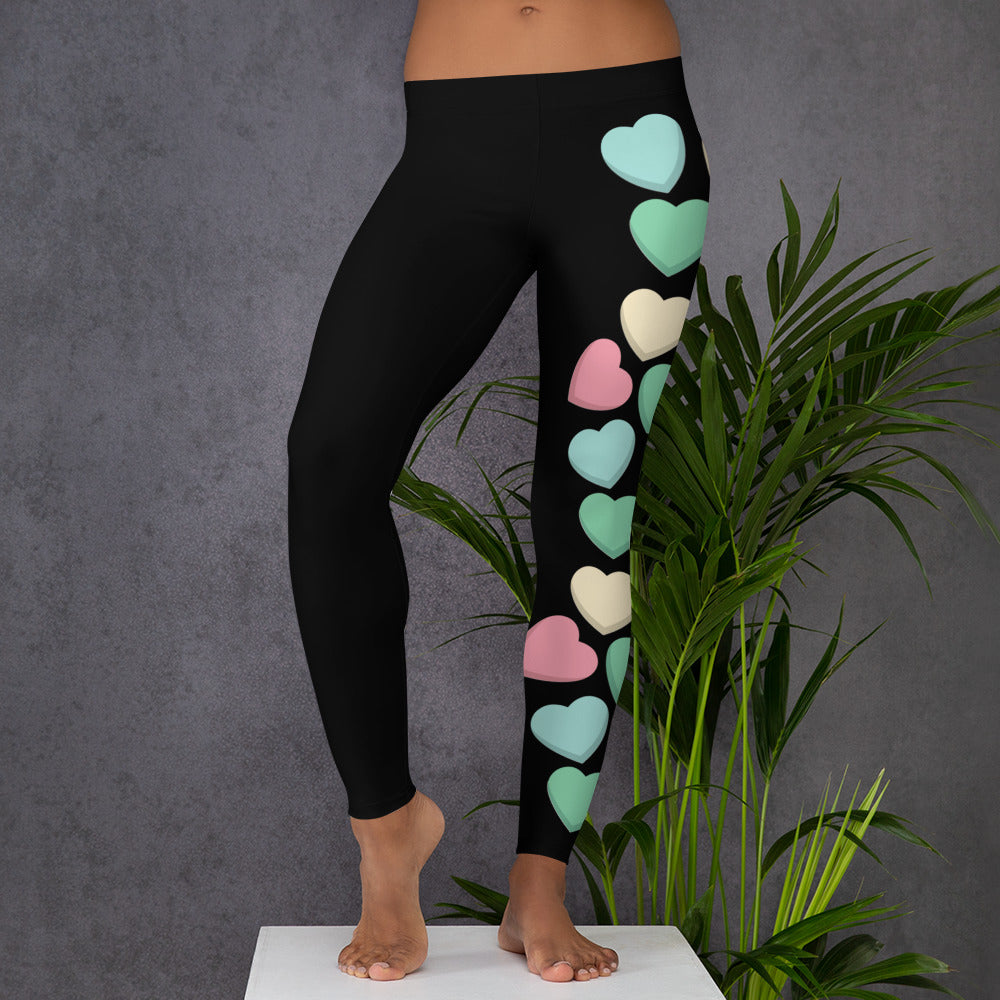 Candy Hearts - Leggings