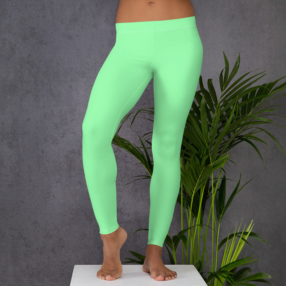 Solid Bright Green - Leggings