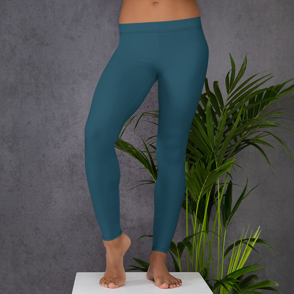 Solid Blue (Neutral) - Leggings