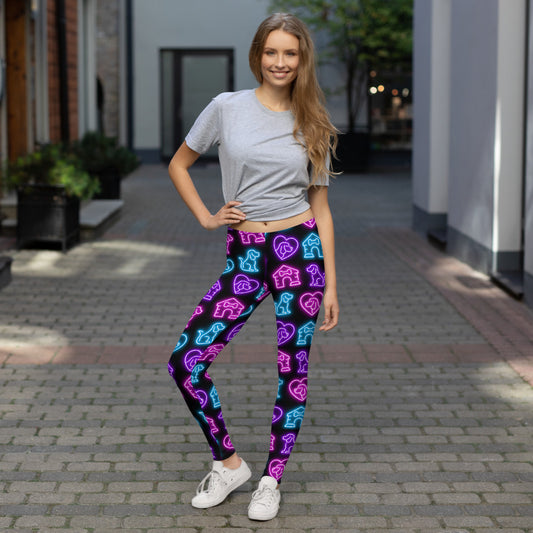 Neon Dog - Leggings