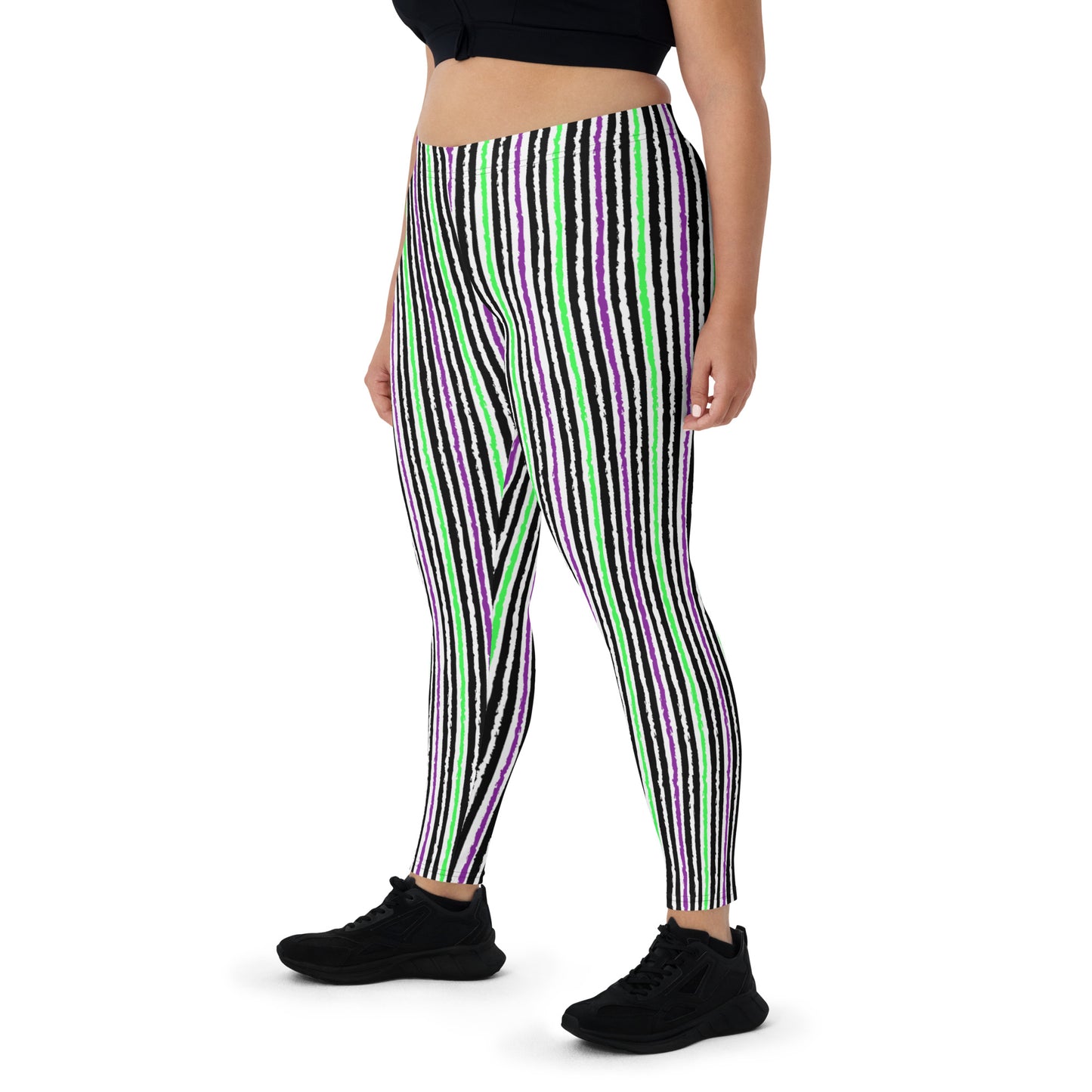 (Halloween) Stripe - Leggings