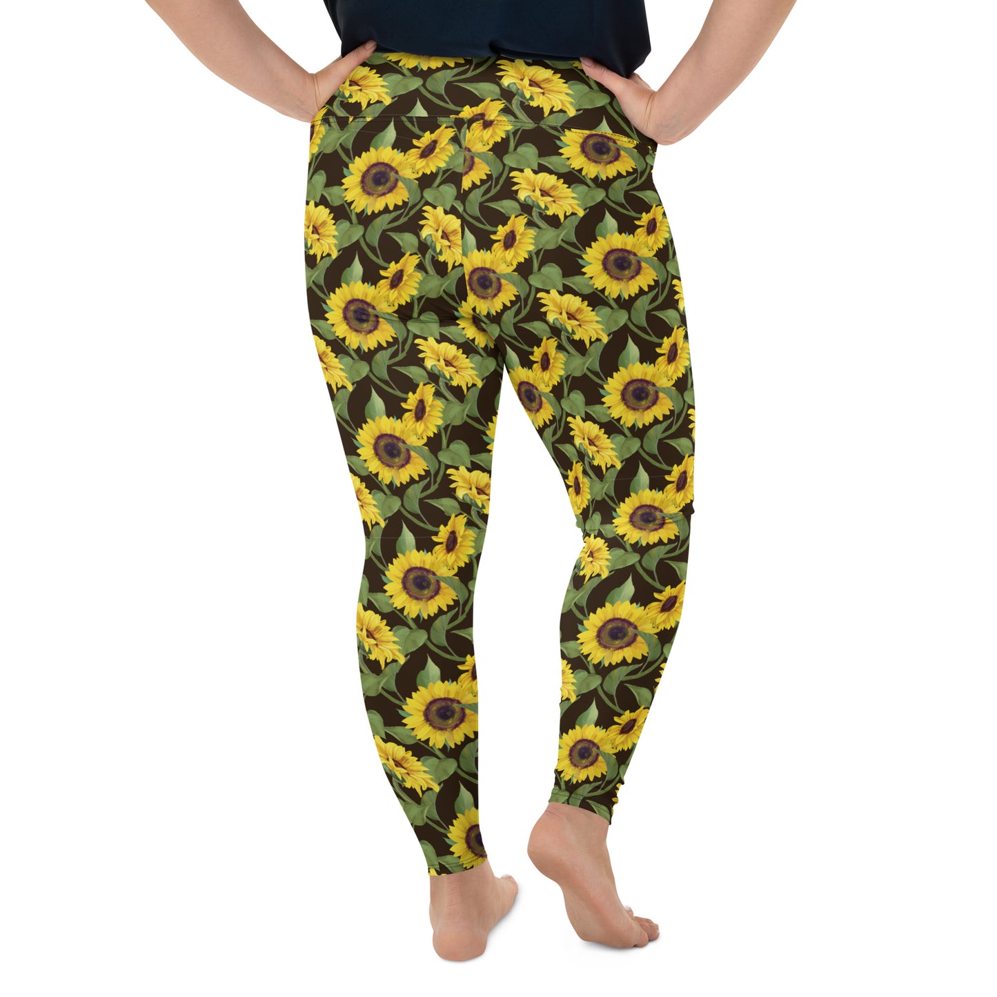 Sunflower - Plus Size Leggings