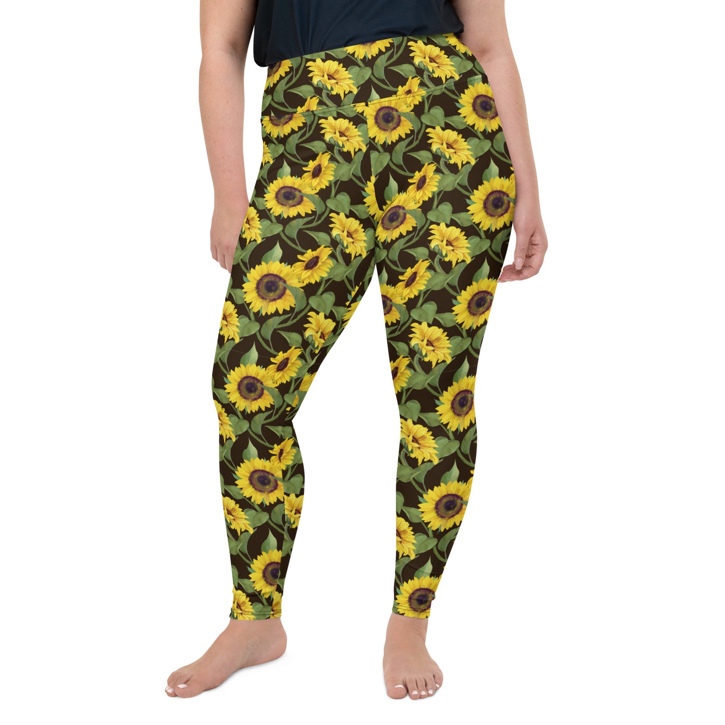 Sunflower - Plus Size Leggings