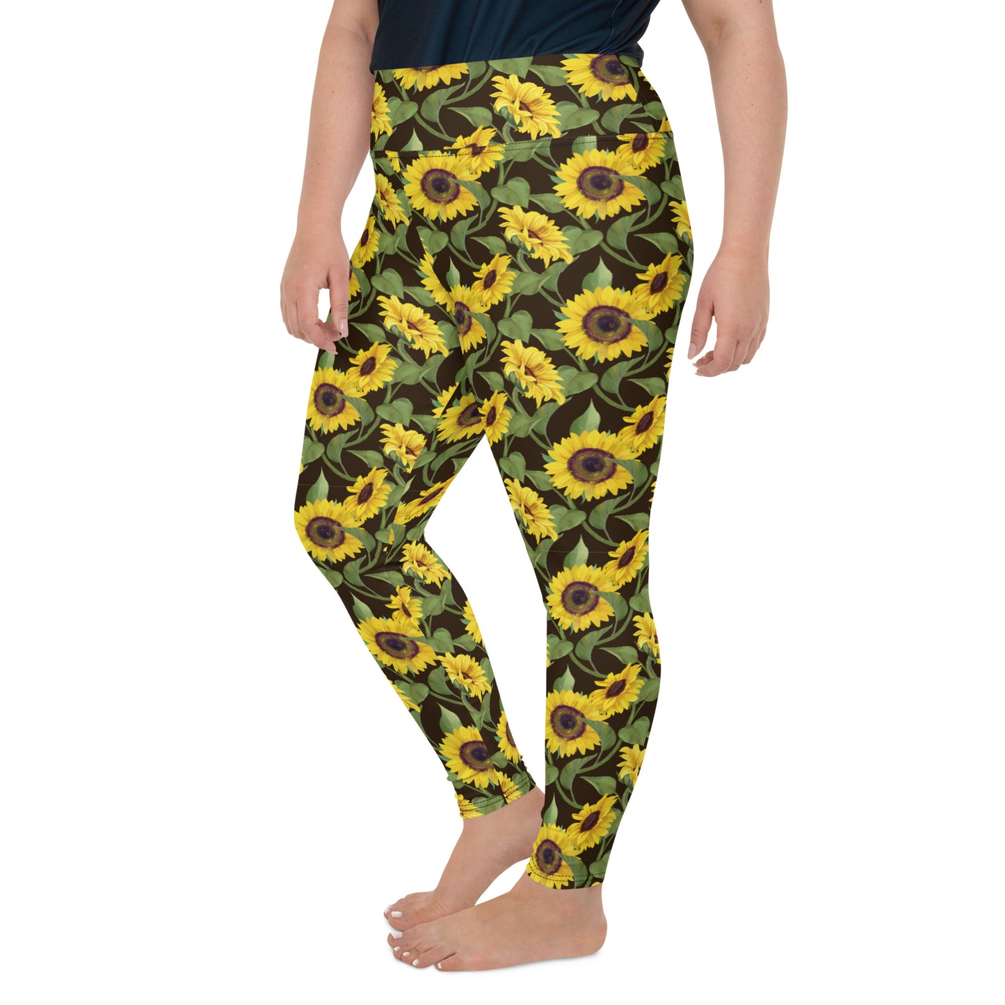 Sunflower - Plus Size Leggings