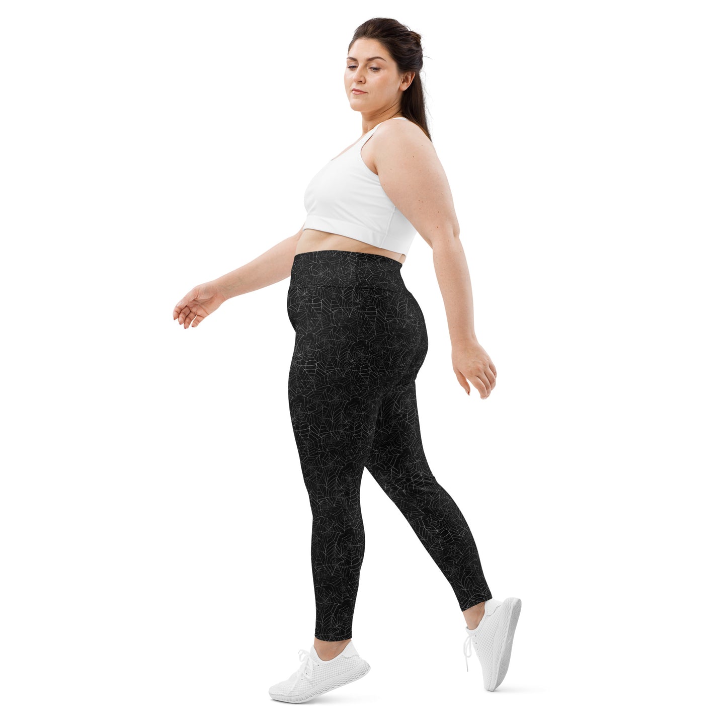 (Halloween) Spider Webs - Plus Size Leggings