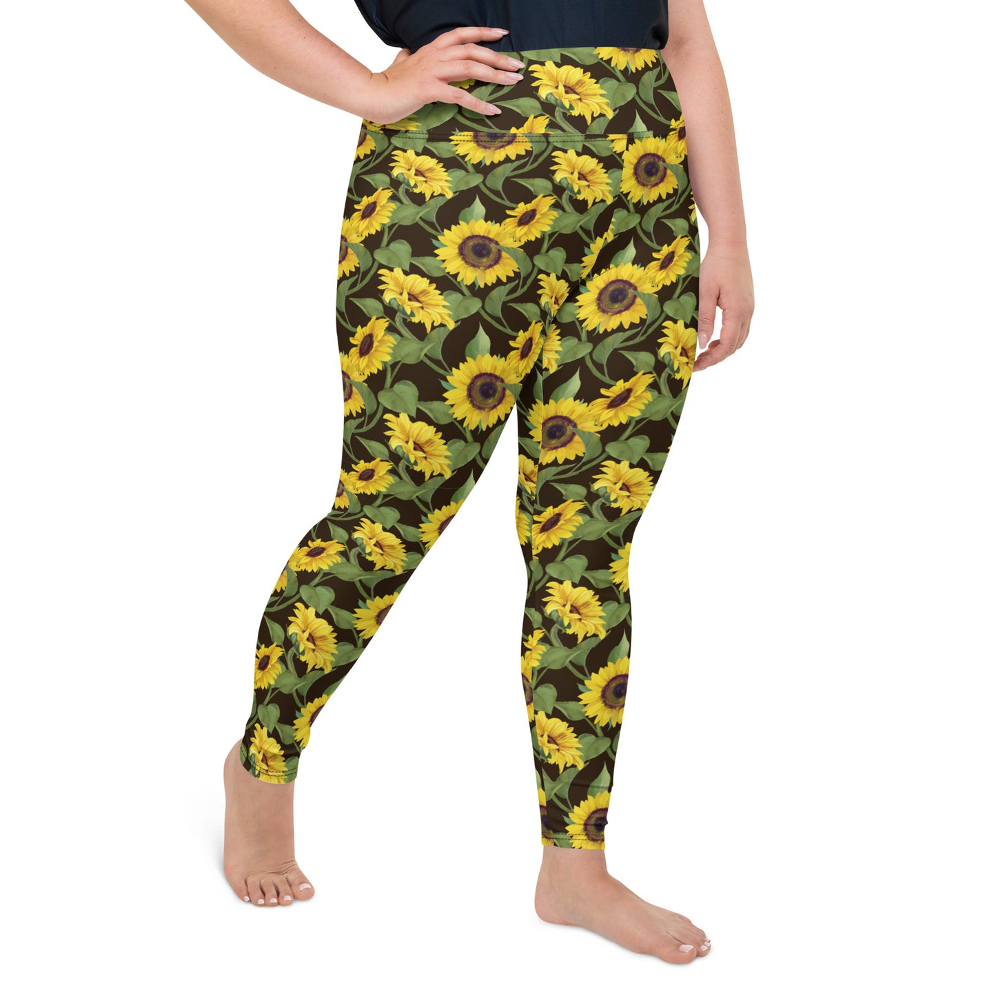 Sunflower - Plus Size Leggings