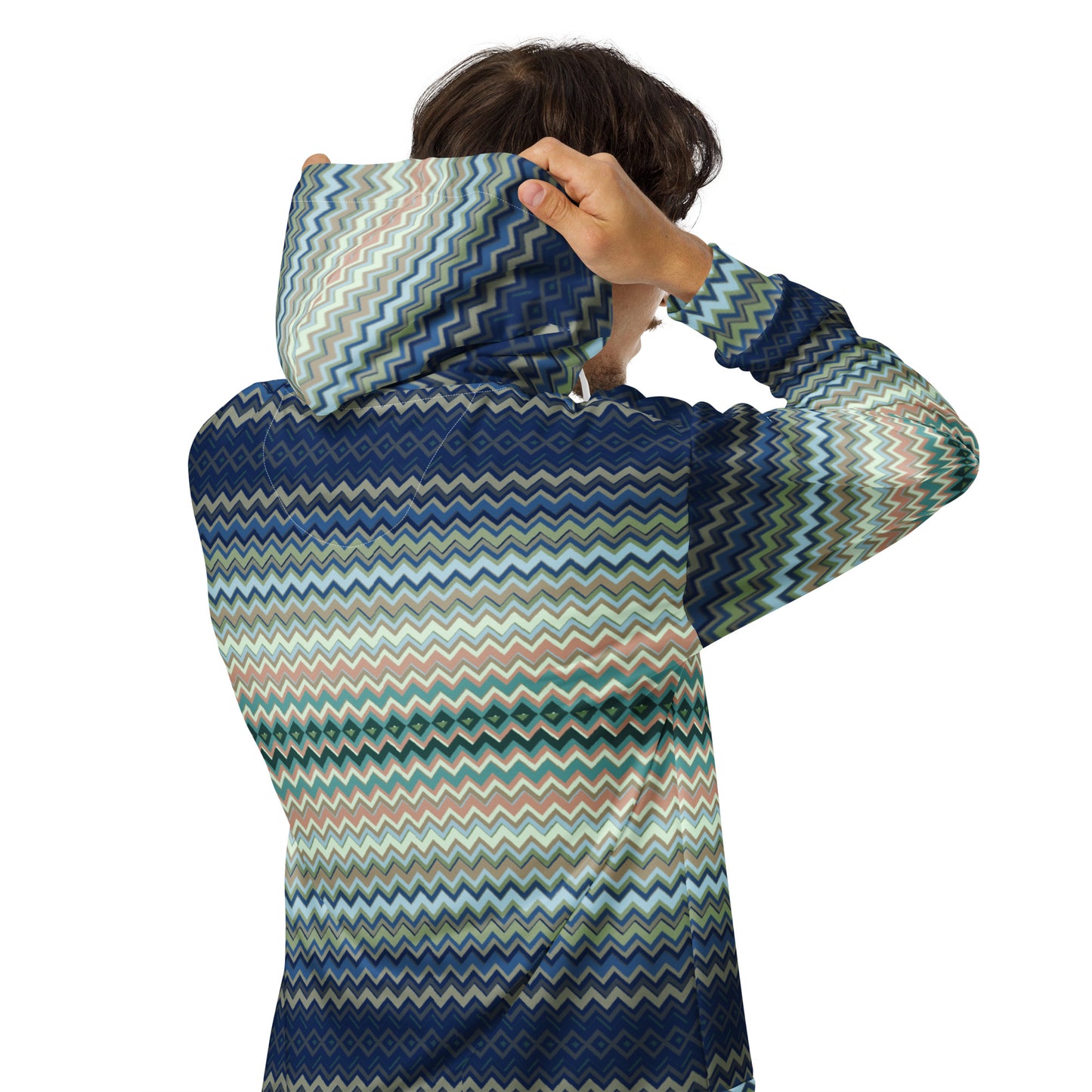 Chevron - Premium Zip Hoodie