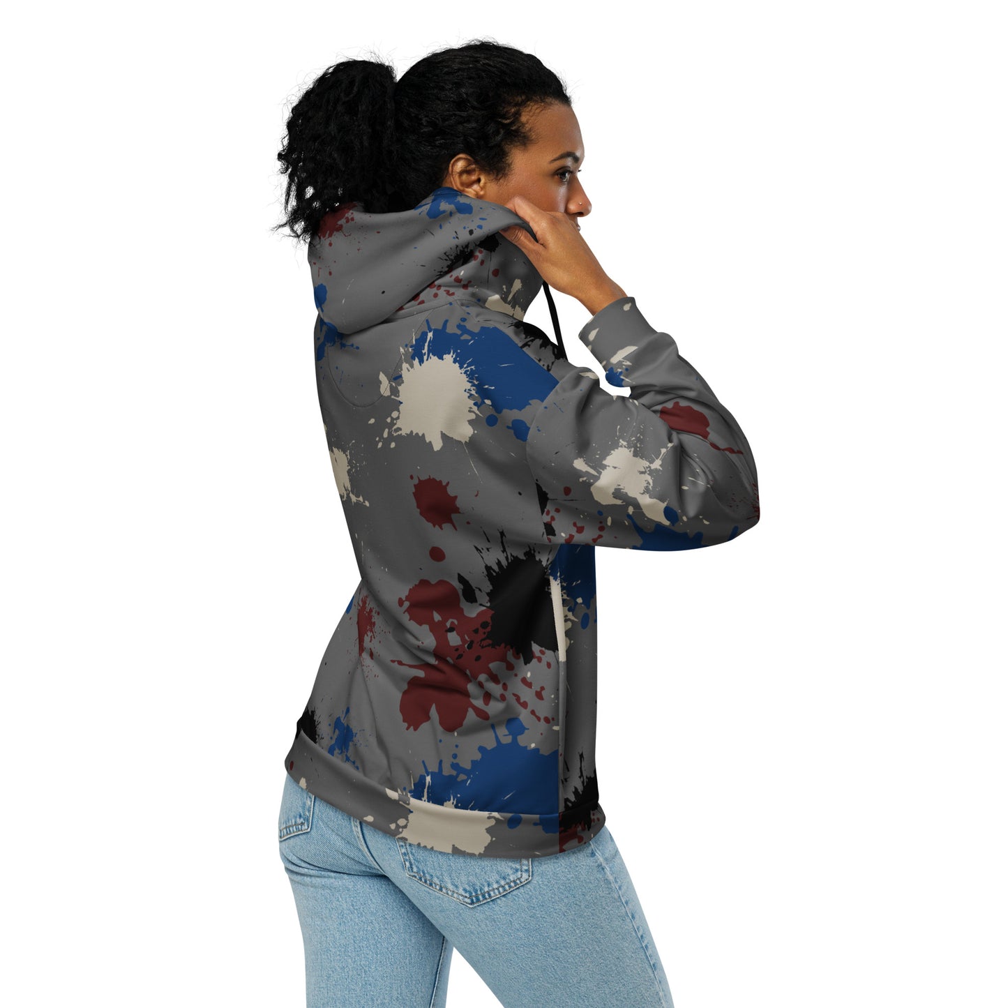 Paint Splatter - Premium Zip Hoodie