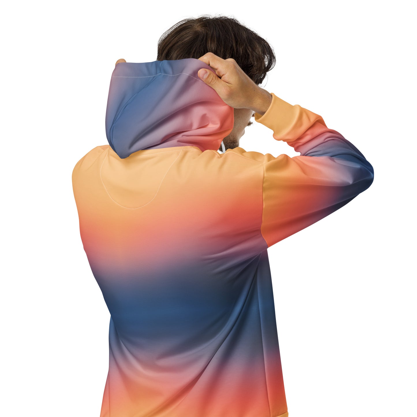 Sunset Ombre - Premium Zip Hoodie