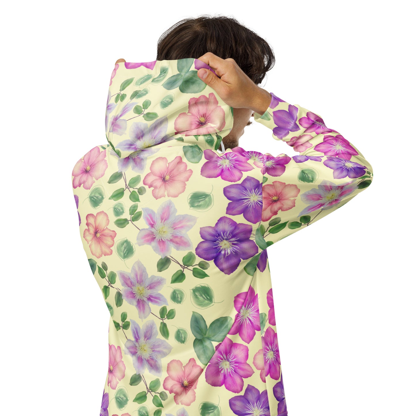 Floral - Premium Zip Hoodie