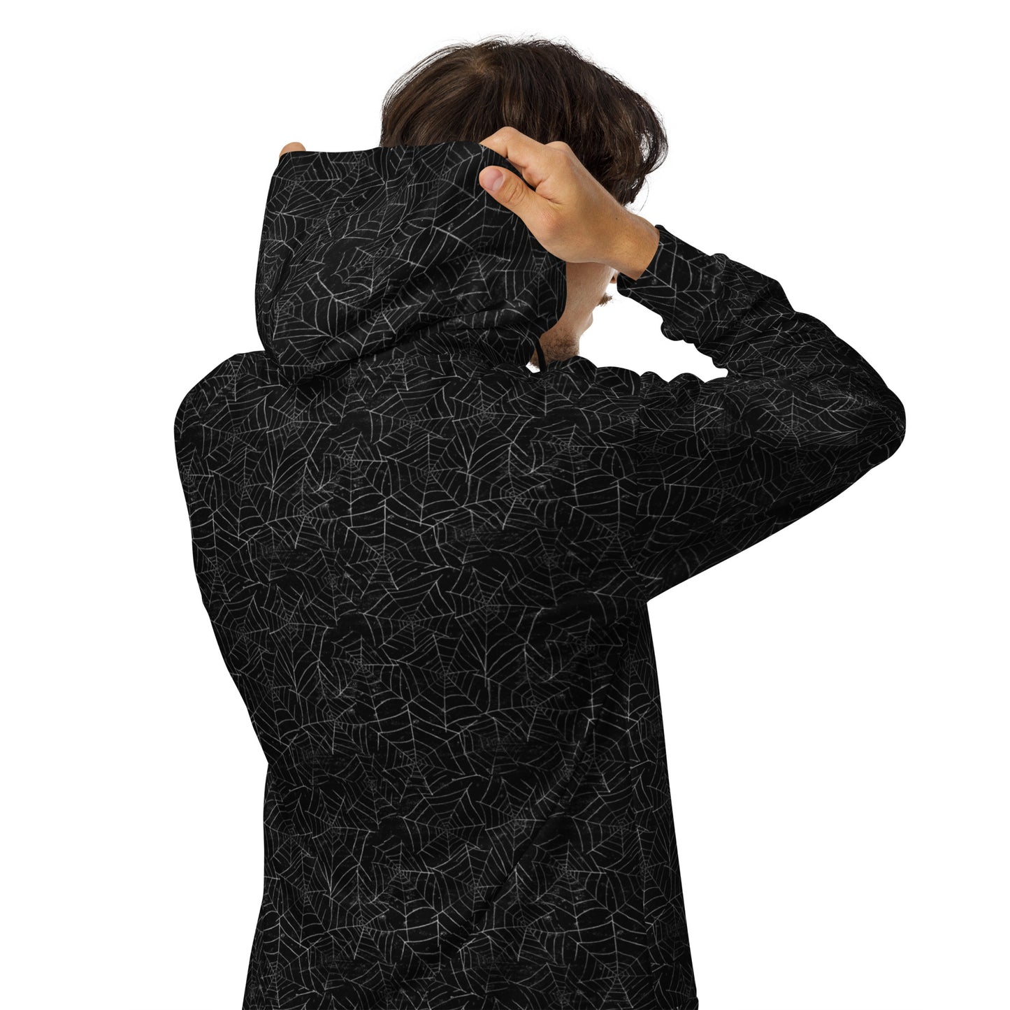 (Halloween) Spider Webs - Premium Zip Hoodie