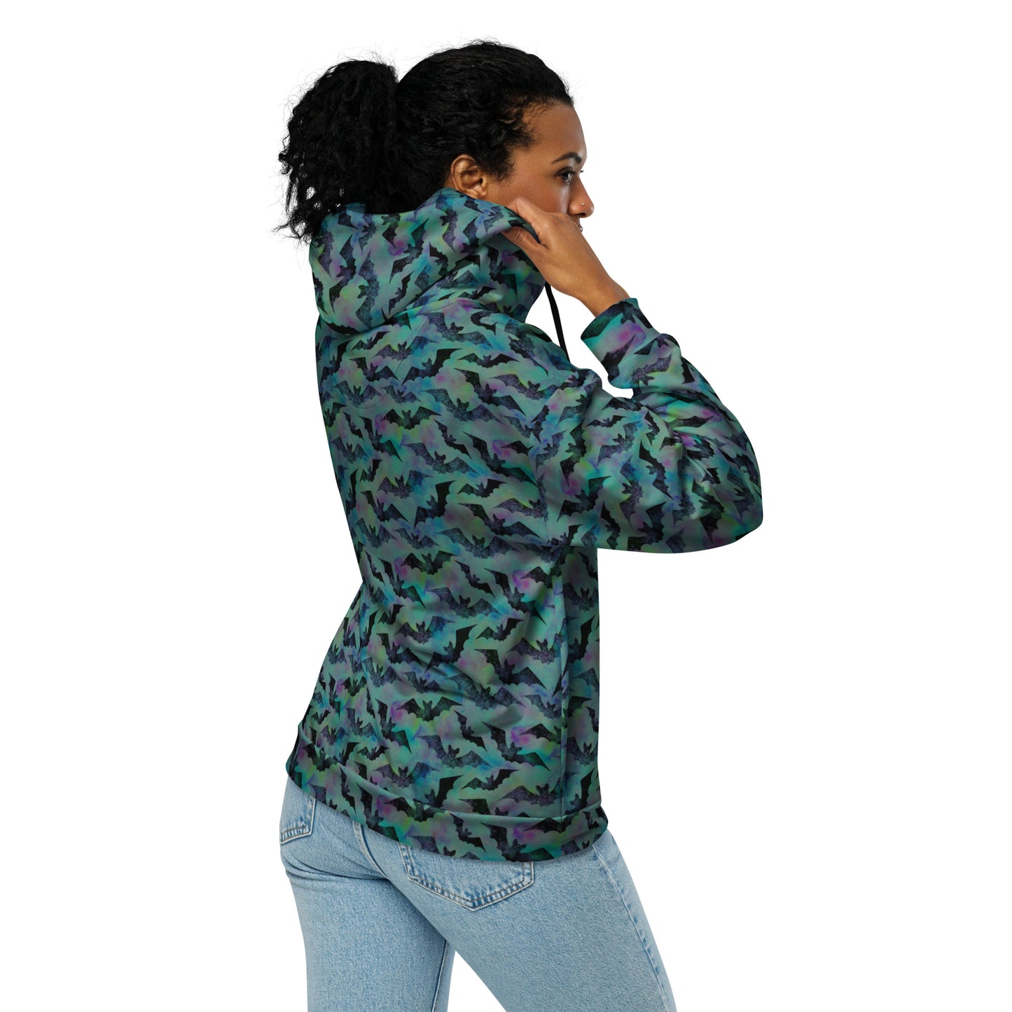 (Halloween) Bats - Premium Zip Hoodie