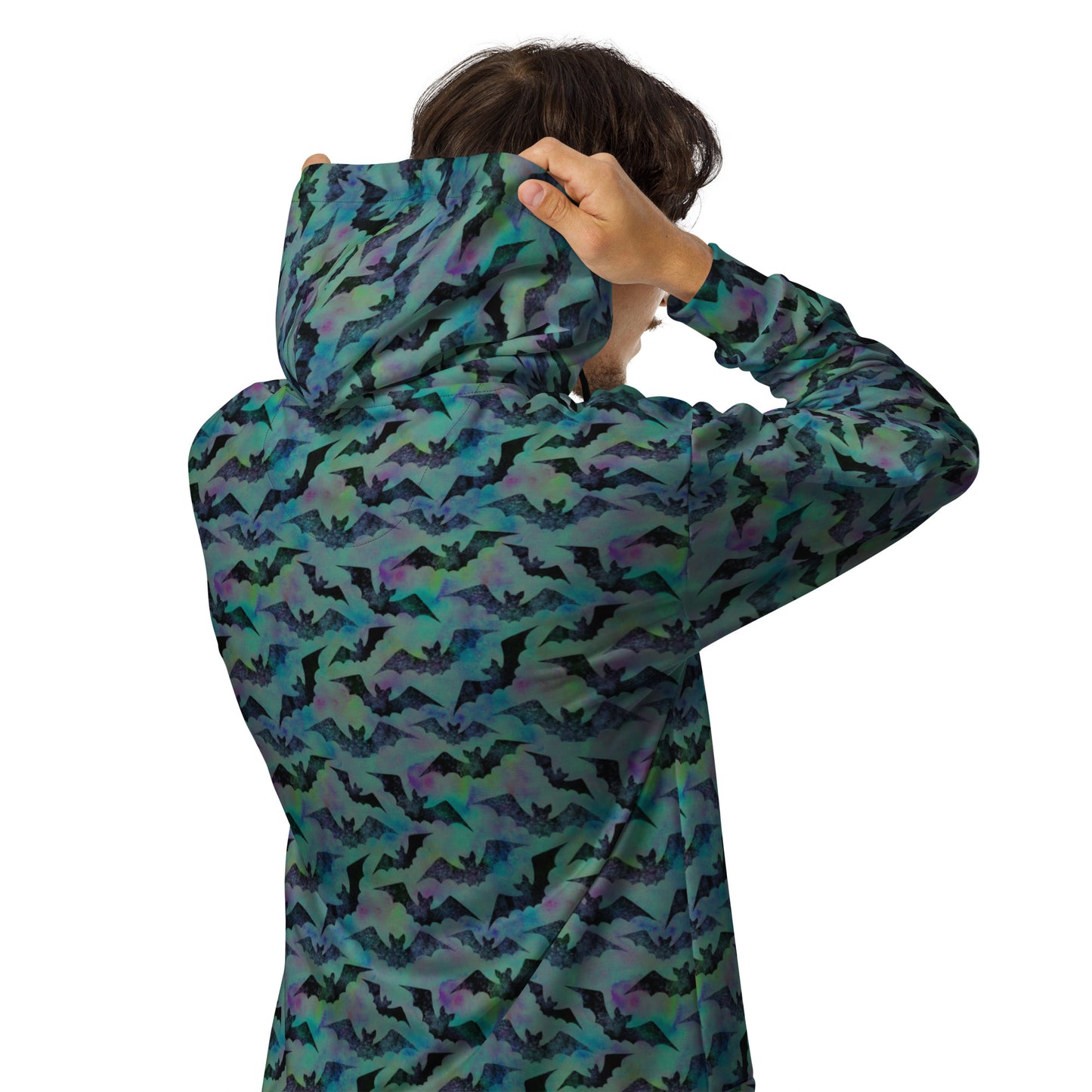 (Halloween) Bats - Premium Zip Hoodie