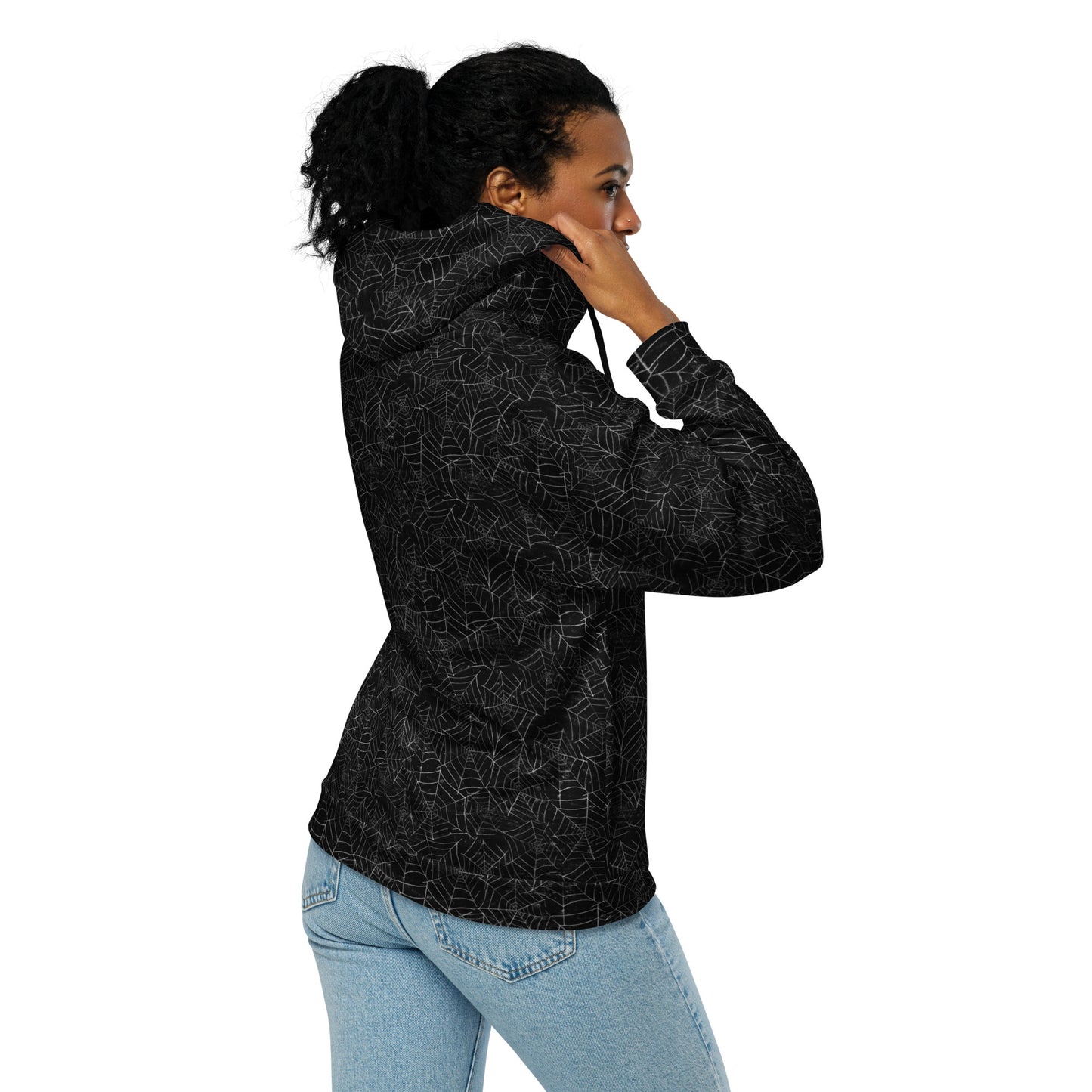 (Halloween) Spider Webs - Premium Zip Hoodie