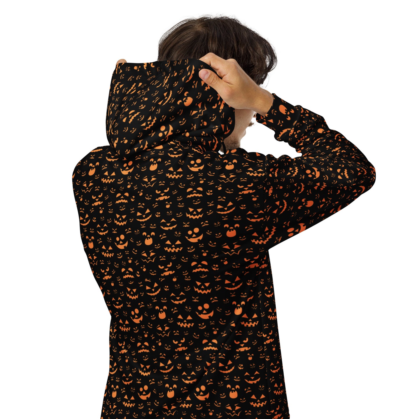 (Halloween) Jack-o-lantern Smiles - Premium Zip Hoodie