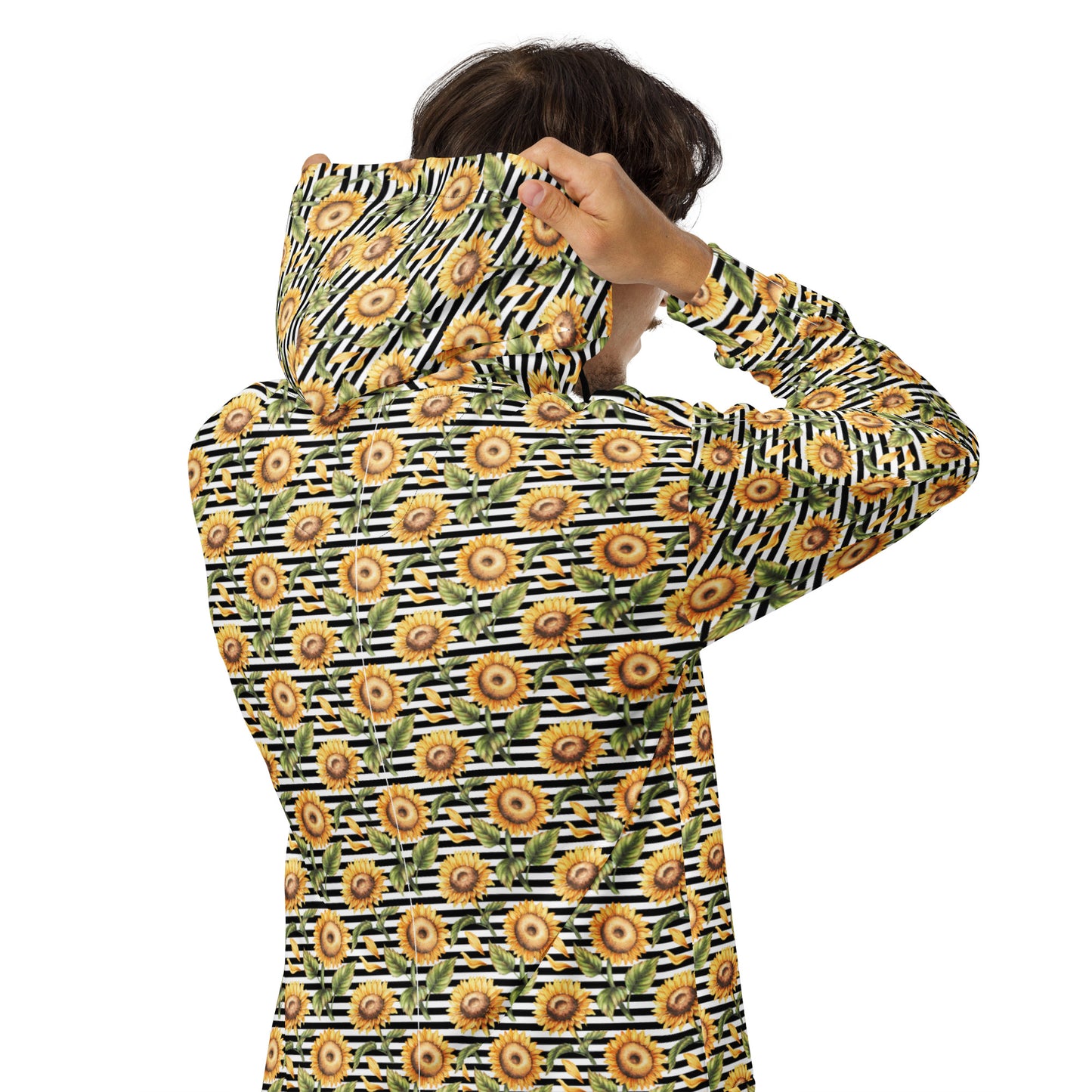 Sunflower Stripe - Premium Zip Hoodie