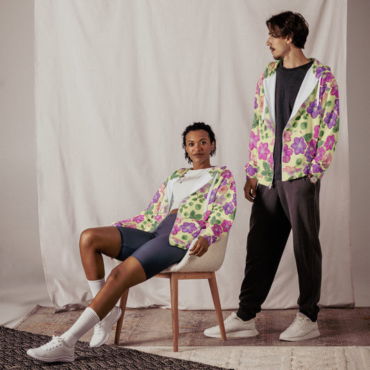 Floral - Premium Zip Hoodie