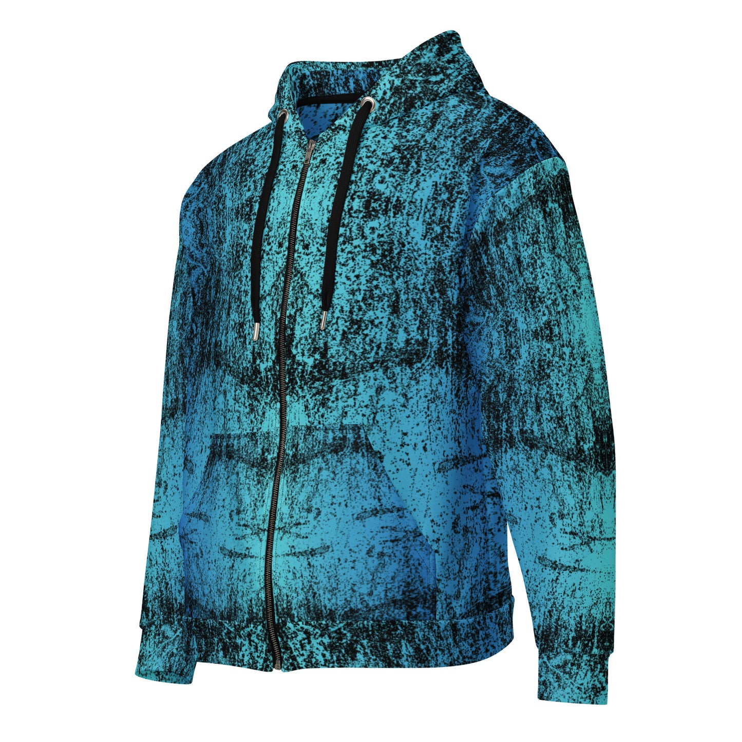Rugged Blue - Premium Zip Hoodie