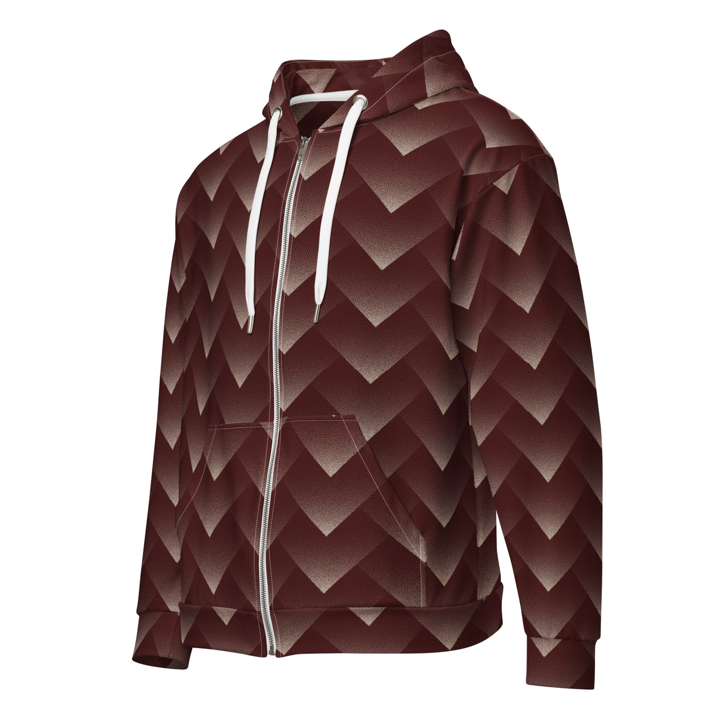 Geometric - Premium Zip Hoodie